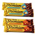 Beyoğlu Premium Bütün Fındıklı ve Bademli Çikolata 75 gr x 4 Lü Karma Paket