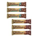 Beyoğlu Premium Bütün Fındıklı ve Bademli Çikolata 75 gr x 6 Lı Karma Paket