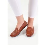Beyond BYNDDEM01 Kadın Taba Kolej Günlük Casual Babet Ayakkabı