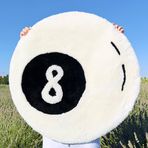 Beyond Deco El Dokuması 8 Top Mutfak Halıları 88,9 cm - Yatak Odası, Oturma Odası için Benzersiz Beyaz Kabarık Halı - Anime Kaymaz Makinede Yıkanabilir Dekoratif Banyo Paspası