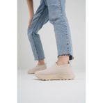 Beyond Kadın Bej Triko Sneaker Byndsnkk30