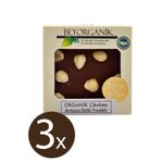 BEYORGANİK Organik Artizan Çikolata Sütlü Fındıklı (3Adet) 40gr