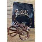 Beysüs Bride To Be Tac Gözlük Set Rosegold