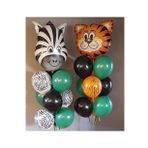 Beysüs Safari Konsept Safari Folyo Balon Ve Lateks Ve Metalik Balon Safari Balon Safari Doğum Günü