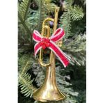 Beysüs Yılbaşı Çam Ağacı Süsü Borazan Gold 12 cm