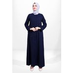 Beyza 3867 Tesettür Lacivert Ferace