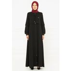 Beyza Ender Spor Siyah Ferace 3163