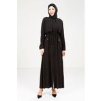 Beyza Trenç Ferace Siyah Renk 9205