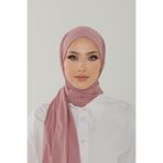 Beyzak Soğuk Pembe Luxury Penye Şal - Kadın Tesettür Jersey Hijab Lycra Shawl