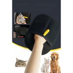 BEYZANA Çift Taraflı Statik Kedi Köpek Tüy Toplayıcı Tüy Temizleme Eldiveni Elbise Halı Tüy Alıcı