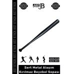#Beyzbolsopası Sert Metal Alaşım Kaymaz Dayanıklı 855 Gram Kırılmaz Siyah Beyzbol Sopası 64 Cm