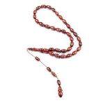 Beyzi Kesim 11x7 mm Kafur Ağacı Sistem Püsküllü Tesbih