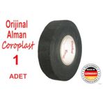 Bez Bant Tüysüz Yanmaz Kumaş Kablo Sarma Bantı 19mm X 15mt Ref:8551