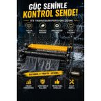 Bez Sıkma Aparatı Oto Yıkama Havlu Makinesi - Merdaneli Manuel Bez Sıkma Hızlı Kurutma - 40CM - 1 - 0 - Siyah