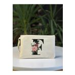 bezçantadünyası Bez Çanta Dünyası F Harf Baskılı Clutch Çanta
