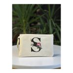 bezçantadünyası Bez Çanta Dünyası S Harf Baskılı Clutch Çanta