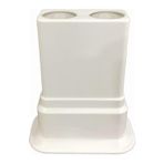 BEZE Beyaz Petek Radyatör Boru Gizleme Çiftli Petek 6 Cm 15,5 Cm Arası Ayarlanabilir ( 6 ADET)