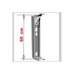 BEZE Panel Radyatör Ayağı Duvara Montaj Konsolu 60 Cm Yaylı Konsol
