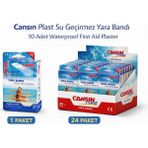 Bezos Cansın Plast Su Geçirmez Yara Bandı 10'lu Paket Waterproof First Aid Plaster