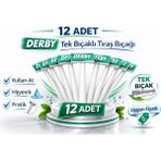 Bezos Derby Tek Bıçaklı Tıraş Bıçağı Paket Seçenekleri 12 Adet