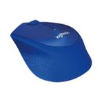 Bezos M330 Sessız Kablosuz USB Optik Mouse Mavi 910-004910 - Belirtilmemiş