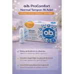 Bezos O.b. Procomfort Normal Tampon 16LI 1 Paket Ultimate Comfort Silktouch Teknolojili - Belirtilmemiş
