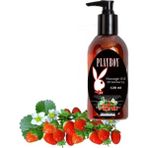 Bezos Playboy Massage Oil Strawberry And Vanilla Fragrances 120 ml Çilek ve Vanilya Kokulu Vücut Masaj Ya - Belirtilmemiş