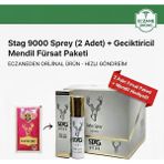 Bezos Stagg 9000 Geciktirici Sprey (2 Adet) + Hijyenik Geciktirici Mendil Hediye - Eczane Çıkışlı Fırsat Paketi - Belirtilmemiş