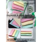 Bezzaz (3ADET) Mikrofiber Temizlik Bezi Bulaşık Kurulama,cam Silme,araç Mobilya...vb (30 x 40)