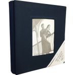 Bf Albüm Fotoğraf Albümü 10X15 500'LÜK Koton Siyah Sayfalı Anı Albümü - Lacivert - 10 x 15 cm