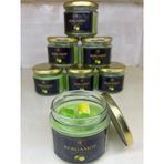 BF Candle Bergamot Kokulu Mum, Cam Kavanoz, El Yapımı, 210-250 gr, 25-40 Saat Yanma Süresi, Ferahlatıcı Narenciye Kokusu