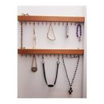 BfdShop Ahşap Makyaj-Takı Organizer Standı 2li Set