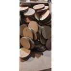 BFHOME 2 Adet 11 - 14 Cm Ahşap Hobi Boyama Hediyelik dekoratif Odun Kütük Dilimi
