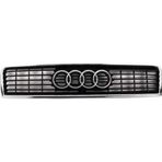 BFN 2002-2005 Audi A4 Ön Panjur Siyah (Nikelaj Çerçeveli) (Armasız) (Bfn) (Adet) (Oem No:8E0853651F3Fz)