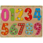 Bfs 5215 -Wooden Puzzle Numbers 10 Parça