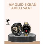 BFS Amoled Ekran Akıllı Saat Uyku Nabız Adım Ölçer Su Geçirmez