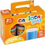 Bfs Carioca Yıkanabilir Parmak Boyası 6 Renk