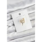 Bfs Gold Renk Pirinç Diken Model Kıkırdak Earcuff Küpe