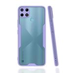 BFS Realme C25Y Kılıf Platin Silikon - Lila