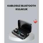 Bfs Tws A10S Bluetooth 5.0 Kulaklık Powerbank Şarj Kutulu Mini Tasarım