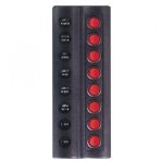 BFY 8'Lİ SWITCH PANEL A.S TEKNE,YAT VE KARAVAN