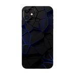 BG AKSESUAR Apple iPhone 11 ile Uyumlu Kamera Korumalı HD Baskılı Silikon Kılıf, Siyah Kaos7