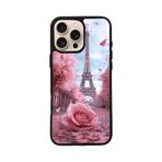BG AKSESUAR Apple iPhone 11 Pro Max ile Uyumlu Eyfel Kulesi Baskılı, Mat Siyah, Yumuşak Silikon, Şok Emici Koruyucu Kılıf