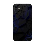 BG AKSESUAR Apple iPhone 12 ile Uyumlu Kamera Korumalı HD Baskılı Silikon Kılıf, Karmaşa7