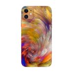 BG AKSESUAR Apple iPhone 12 ile Uyumlu Kamera Korumalı HD Baskılı Silikon Kılıf, Renkli