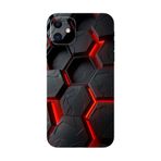 BG AKSESUAR Apple iPhone 12 Mini ile Uyumlu Kamera Korumalı HD Baskılı Silikon Kılıf, Karmaşa5