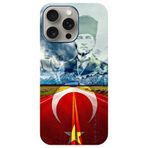 BG AKSESUAR Apple iPhone 12 Pro ile Uyumlu Kamera Korumalı HD Baskılı Silikon Kılıf, Kurt6