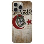 BG AKSESUAR Apple iPhone 12 Pro Max ile Uyumlu Kamera Korumalı HD Baskılı Silikon Kılıf, Kurt5