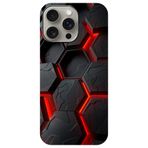 BG AKSESUAR Apple iPhone 13 Pro Max ile Uyumlu Kamera Korumalı HD Baskılı Silikon Kılıf, Karmaşa5