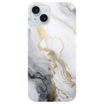 BG AKSESUAR Apple iPhone 14 Plus ile Uyumlu Kamera Korumalı HD Baskılı Silikon Kılıf, Beyaz